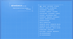Desktop Screenshot of benhedrick.com
